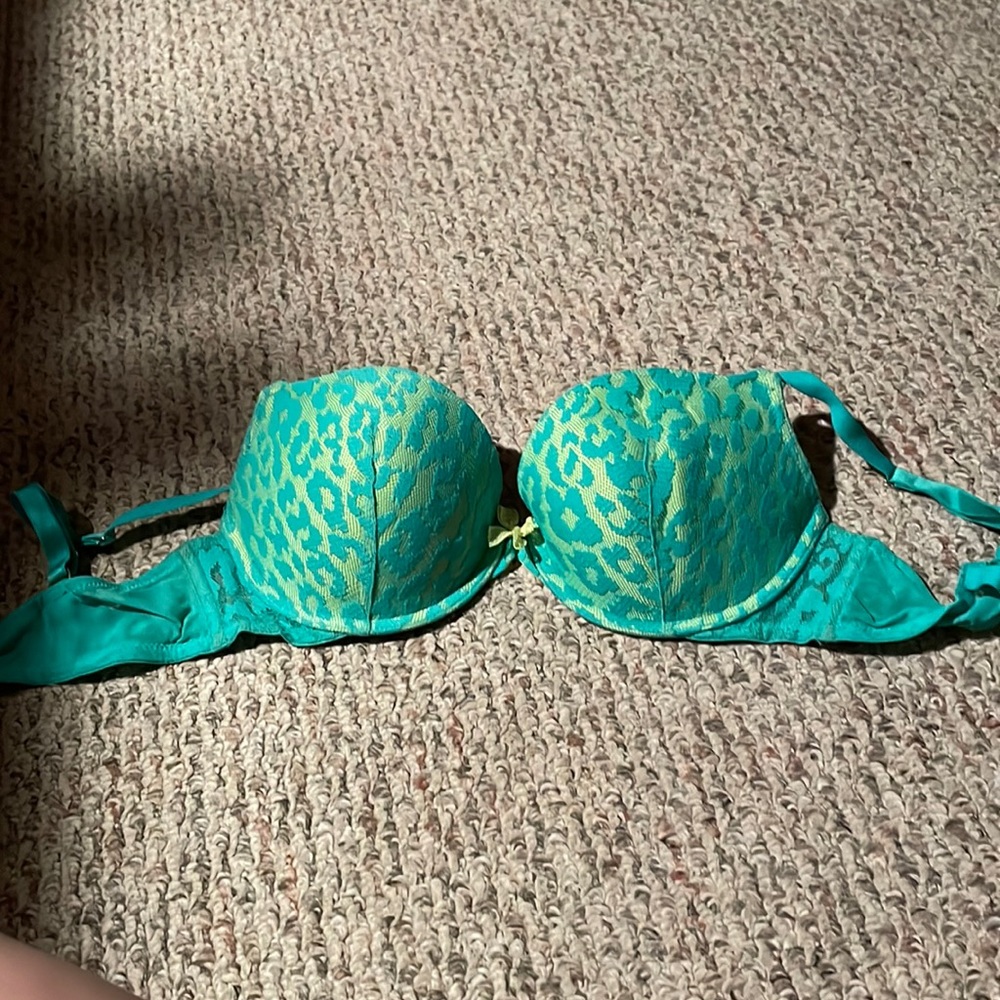 Cheetah print bra
